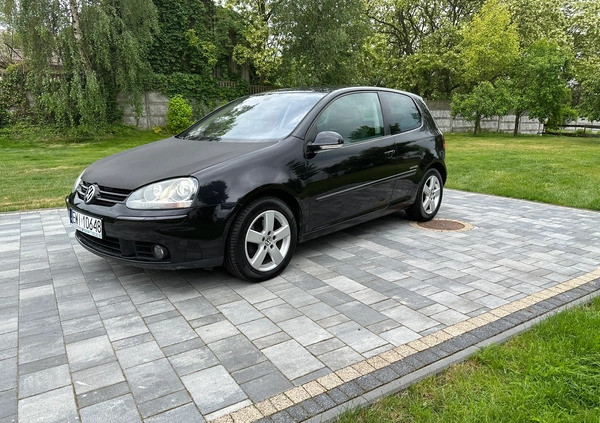 Volkswagen Golf cena 16000 przebieg: 125000, rok produkcji 2008 z Krzepice małe 436